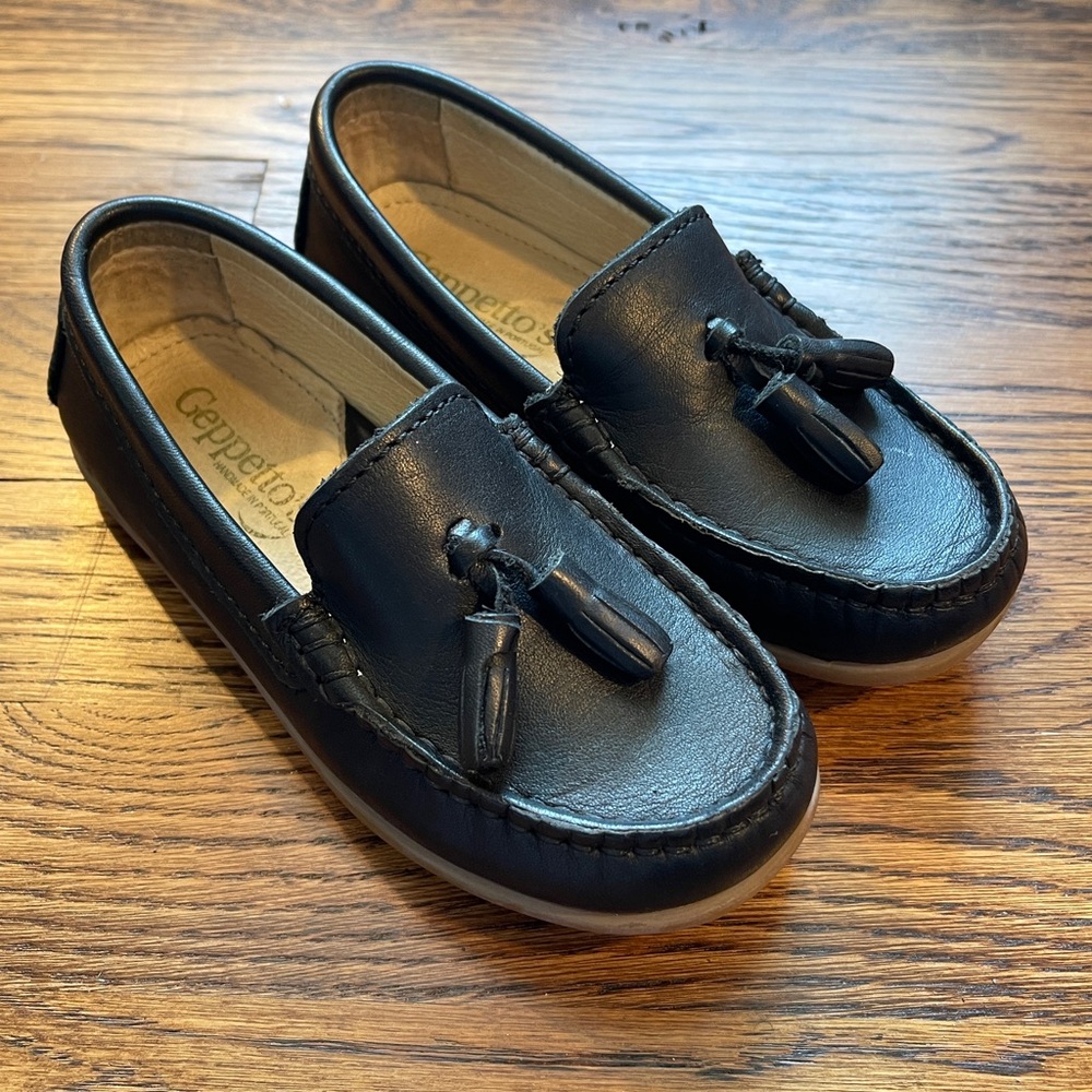 Geppetto's Black Slip On Loafer
